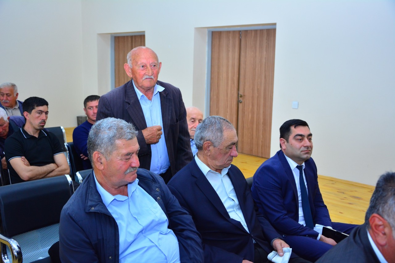 Seymur Orucov vətəndaşların müraciətlərini dinlədi - FOTOLAR